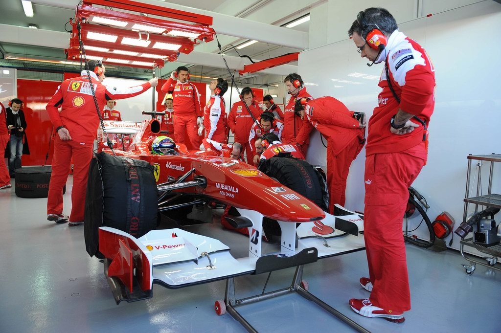 Test Valencia primi km